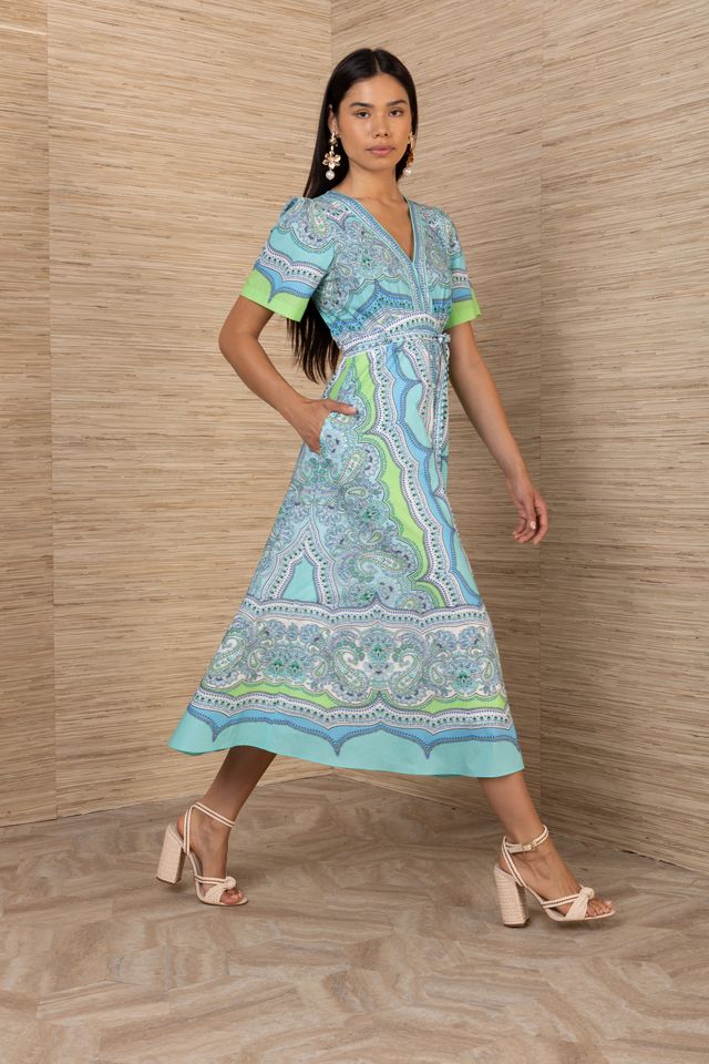 hale bob dress Elia Cotton Poplin in Turquoise by – Jilli Boutique anywhere length that pairs trending-dresses Classic Long Black Strapless Color Code:BLCK