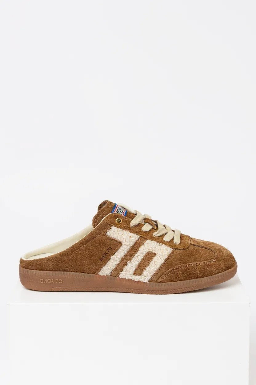 Back 70 Easter in Tobacco Backless Sneakers Jilli Boutique Atlanta Buckhead