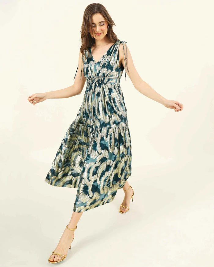 Omika Rosalita midi dress jilli