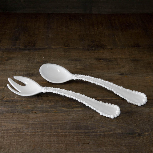 Beatriz Ball VIDA Alegria Small Salad Servers White