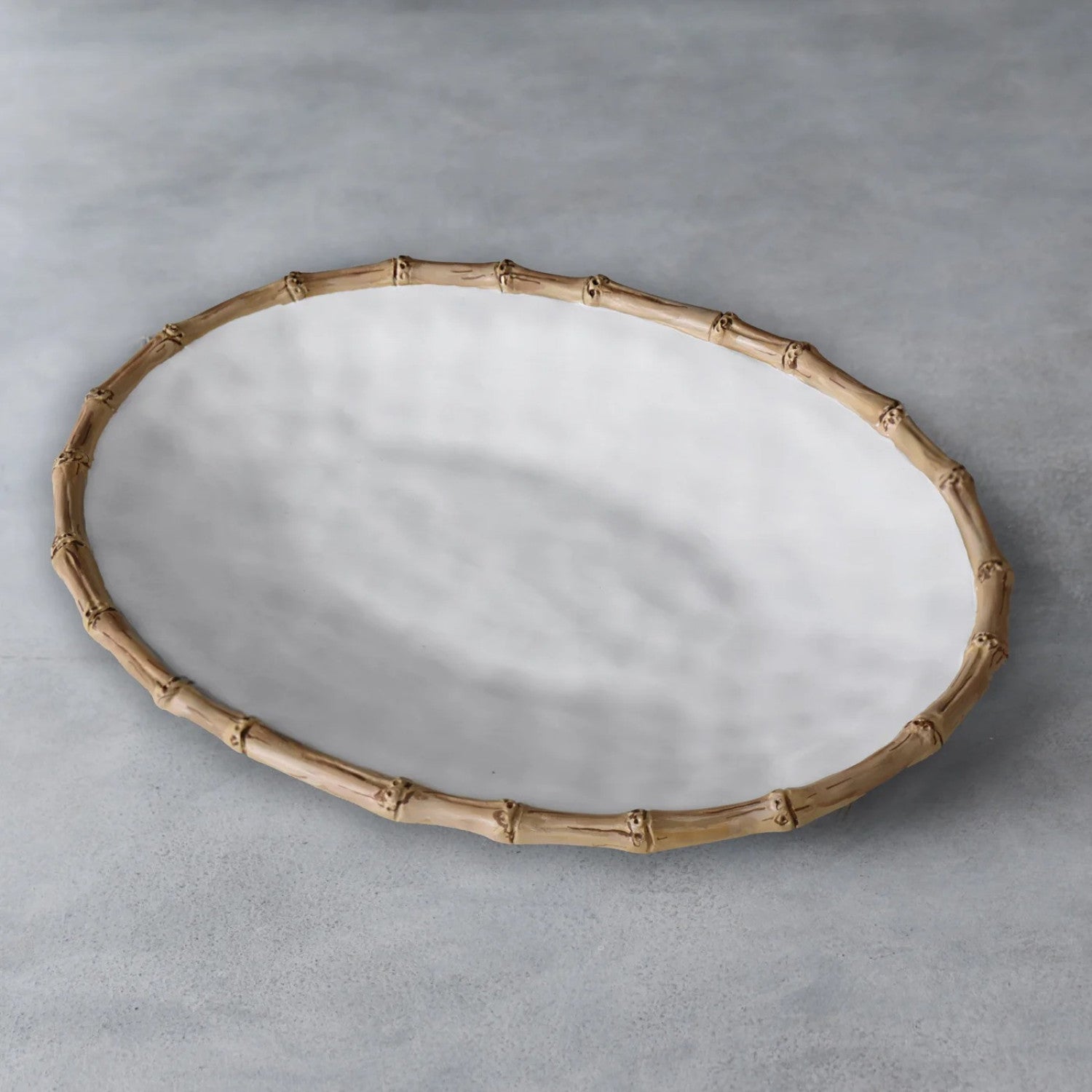 IDA Bamboo Large Oval Platter beatriz ball