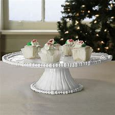 Beatriz Ball Melamine Alegria Pedestal Cake Plate