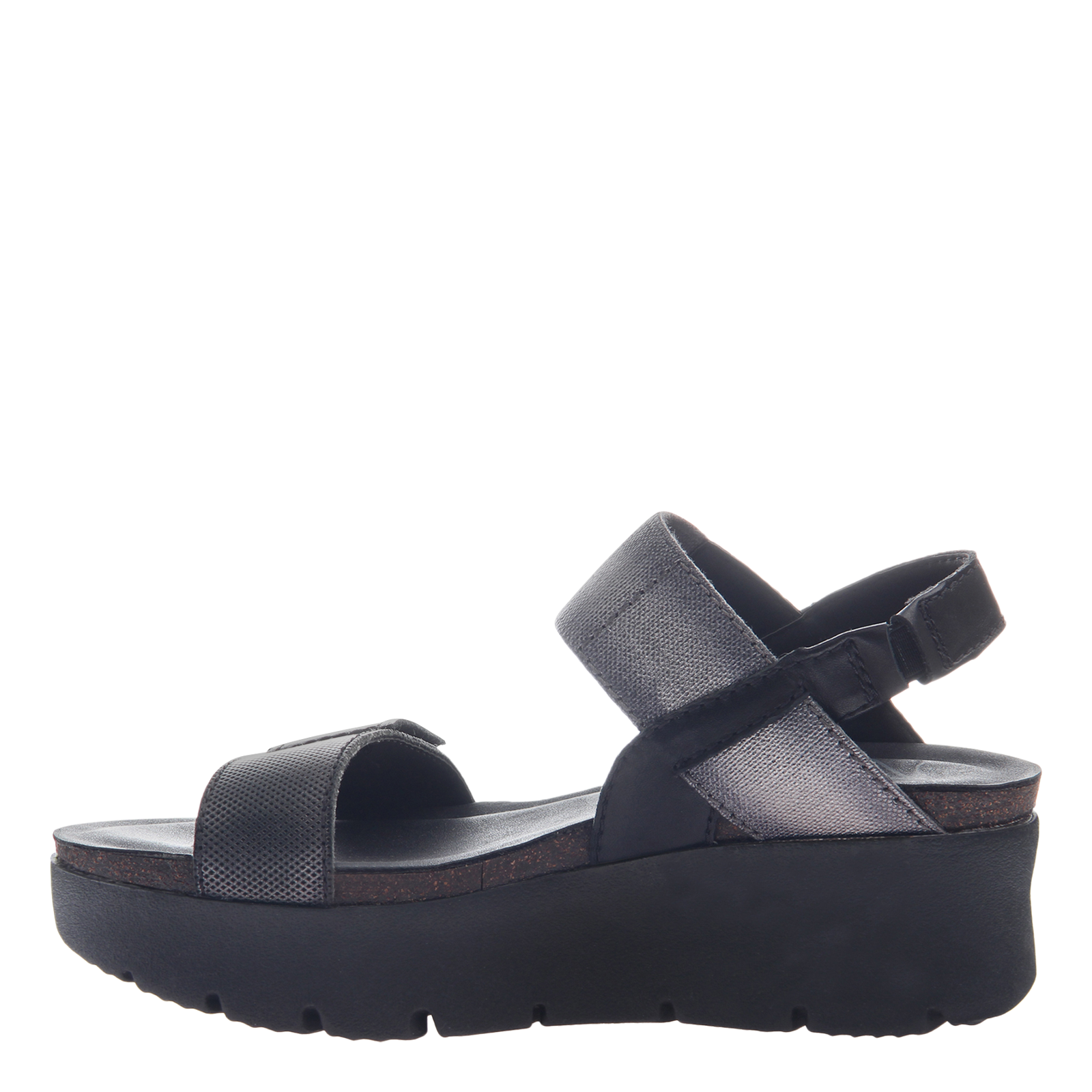 OTBT - NOVA in BLACK Wedge Sandals
