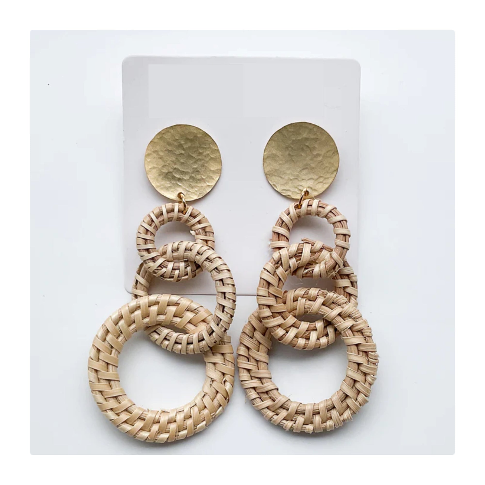 virtue jewelry straw hoops