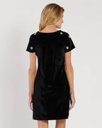 jude connally jilli boutique Ella
Stretch Velvet black 