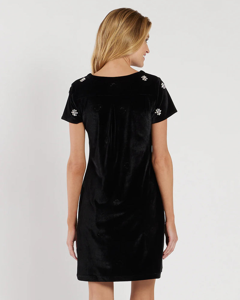 jude connally jilli boutique Ella
Stretch Velvet black 