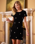 jude connally jilli boutique Ella Dress
Stretch Velvet black dress