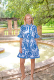 Isla Payal Jilli Boutique LISBON MINI SUNFLOWER BLUE