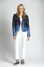 uptown eleven jacket jilli boutique Dip Dyed Lamb Leather