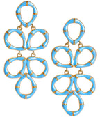Enamel Bamboo Earring