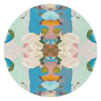  round cutting board jilli Laura Park Monets Garden Blue Cutting Board