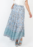 in Multi blues skirt 550013 ivy jane