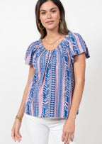 stitched hem top ivy jane jilli 