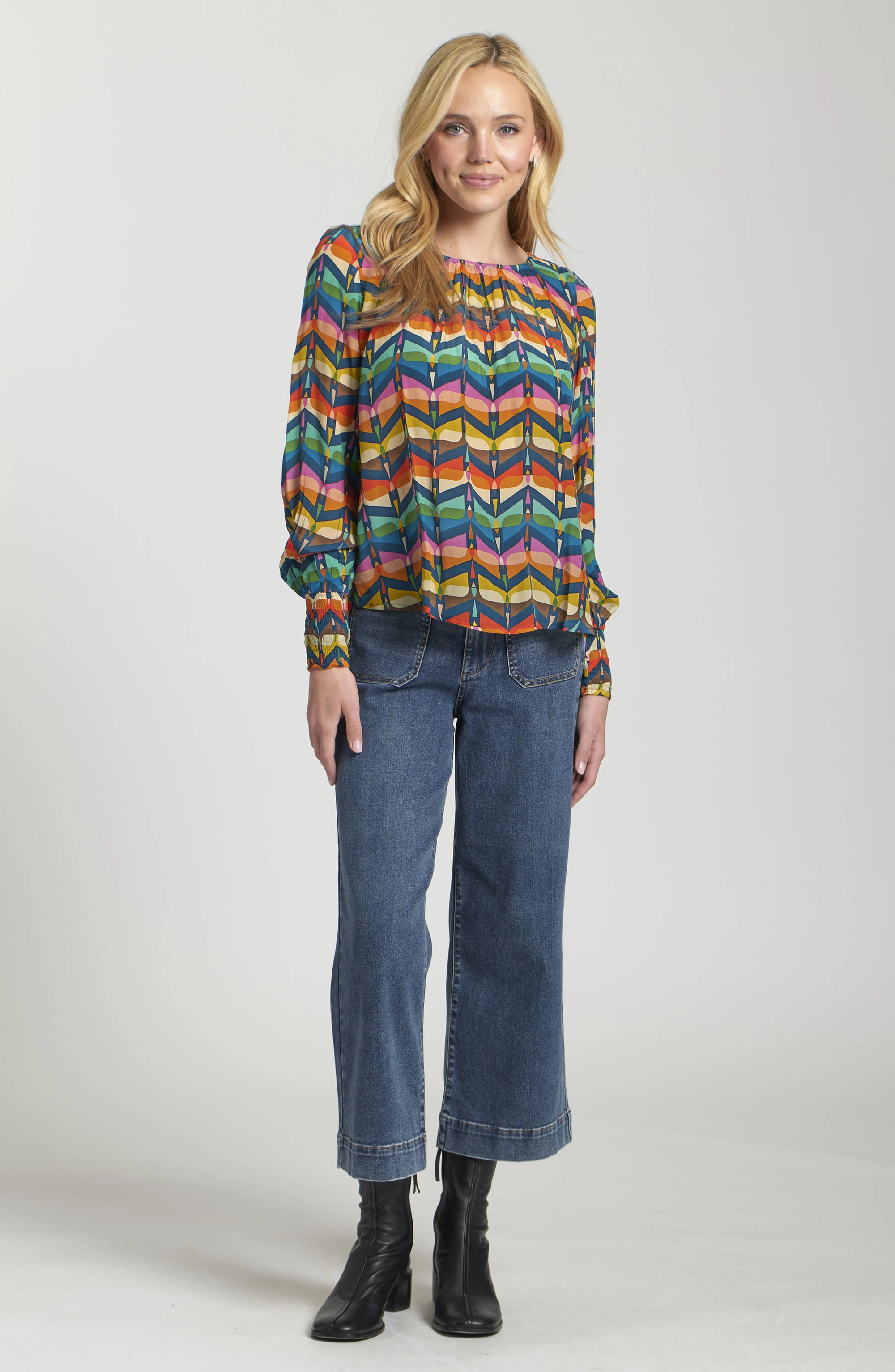 Printed Top Jilli Boutique APNY