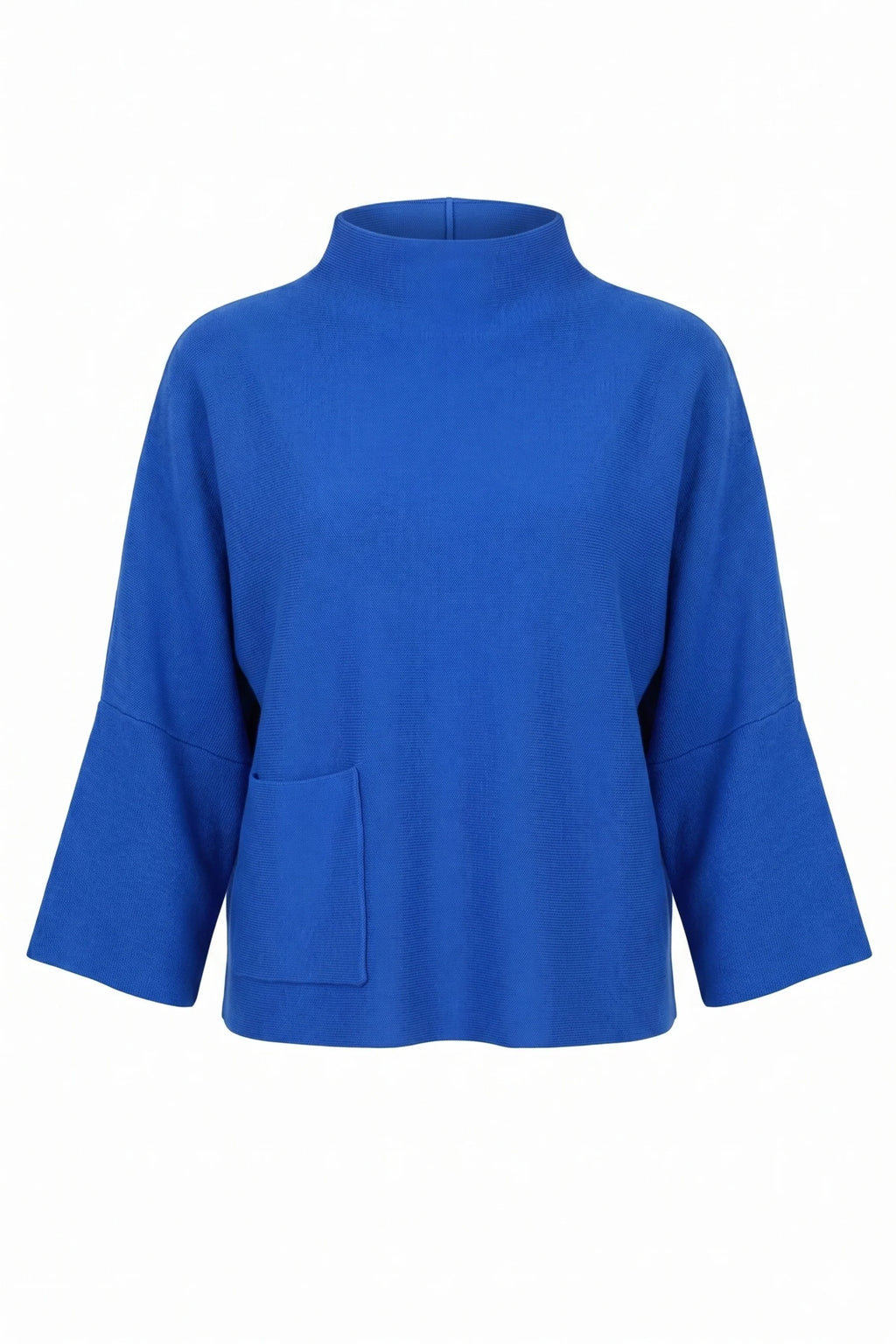  APNY Cobalt Sweater with Patch Pocket Jilli Boutique SW125