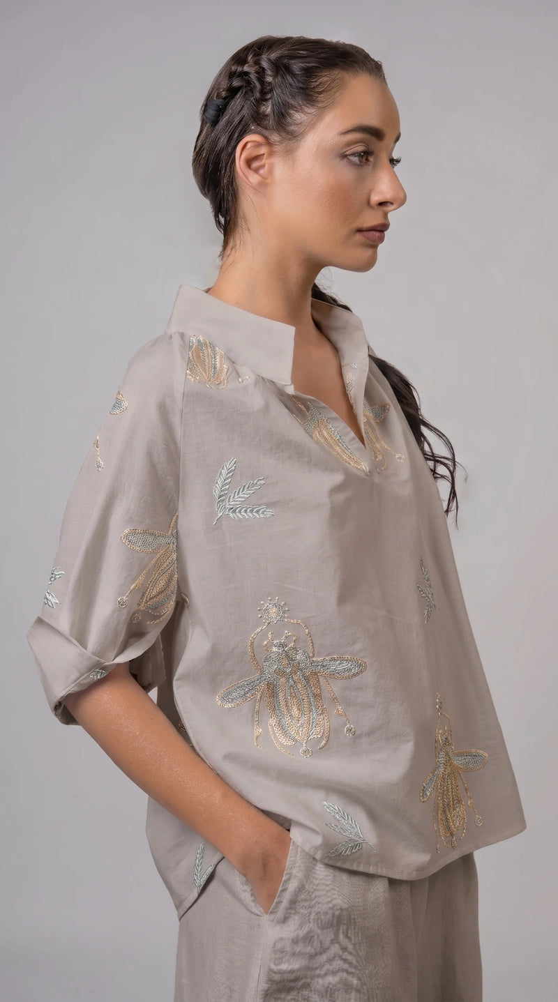 Aether 2670.39231 Scarob  Blouse Jilli Boutique Pouro Green Dunwoody