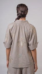 Aether 2670.39231 Scarob  Blouse Jilli Boutique Pouro Green Buckhead