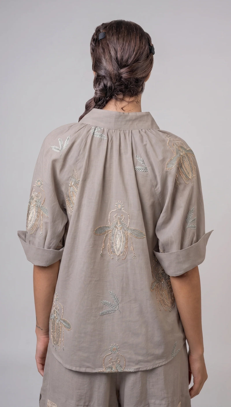 Aether 2670.39231 Scarob  Blouse Jilli Boutique Pouro Green Buckhead