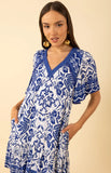 SKU: 54UP652A-Blue Aliya Dress Hale Bob halebob jilli boutique