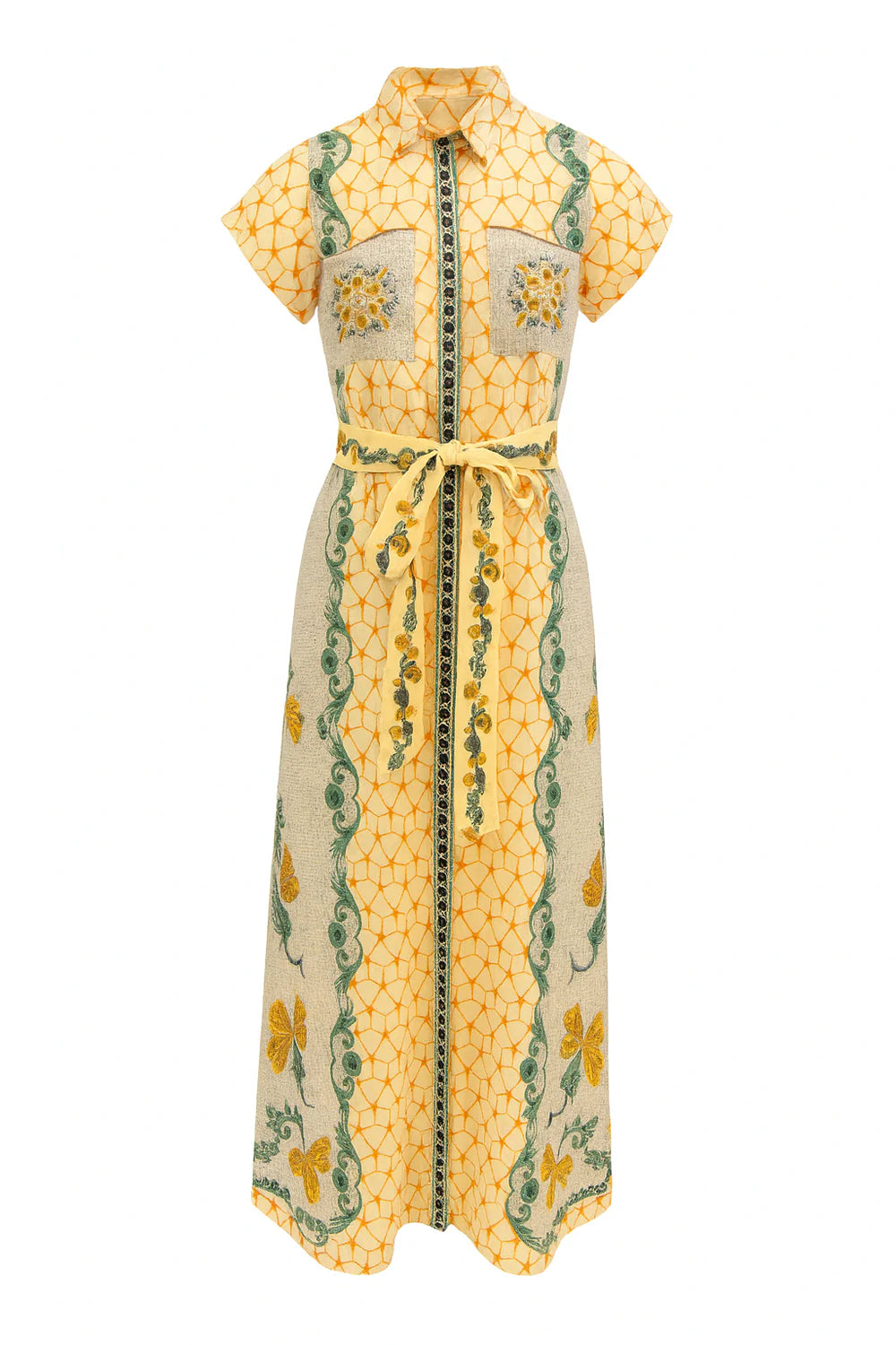 Anna Cate Jilli Boutique Iva Midi Star Shell Dress Atlanta