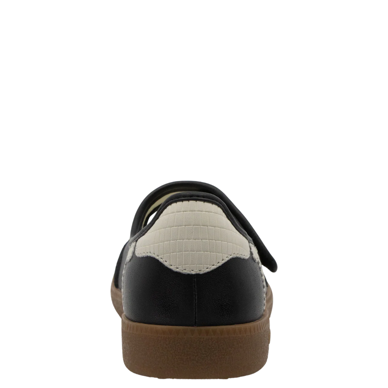 Back 70 AYA in BLACK MILK Sneakerina women's sneaker mary jane