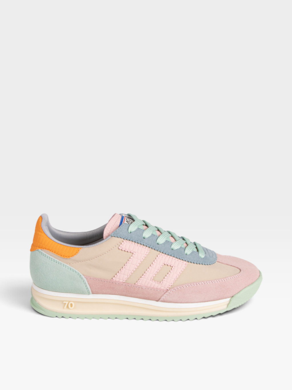 Back 70 BARKLEY JOGGER in MULTI PINK GREEN Sneakers
