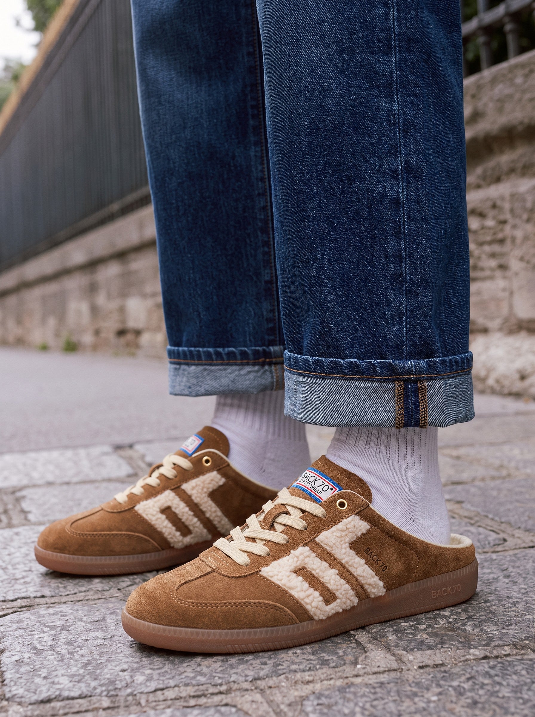 Back 70 Easter in Tobacco Backless Sneakers | Jilli Boutique | Atlanta