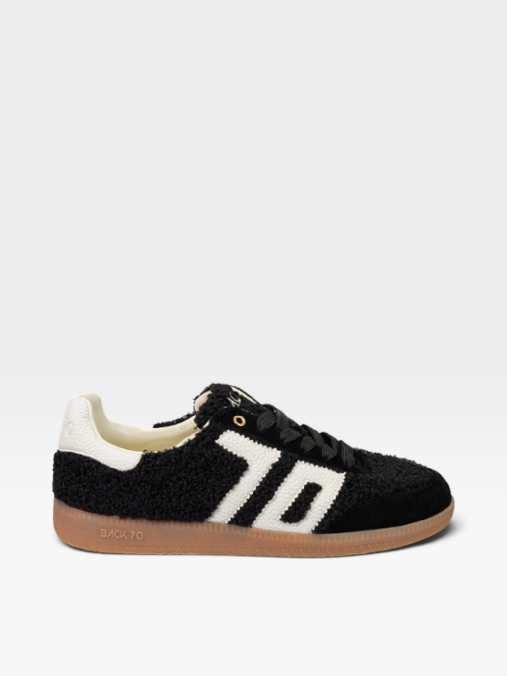 Back 70 TEDDY in BLACK WHITE Sneakers