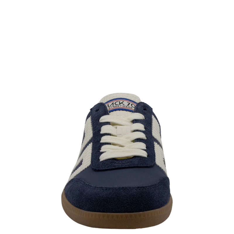 Back 70 Easter Navy Backless Sneaker Jilli Boutique Atlanta