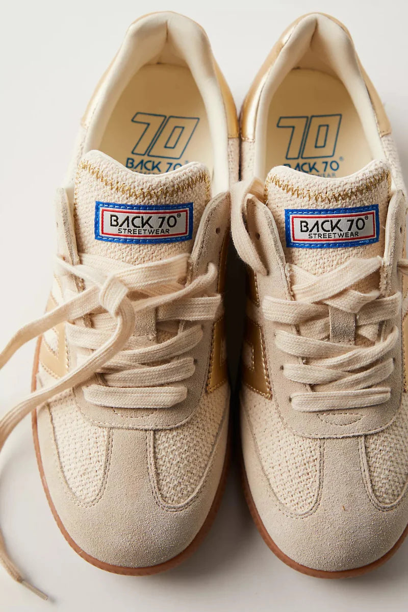 Back 70 Sneakers IUTA GOLD Jilli Boutique Atlanta