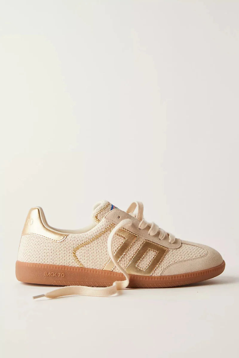 Back 70 Sneakers IUTA GOLD Jilli Boutique beautiful