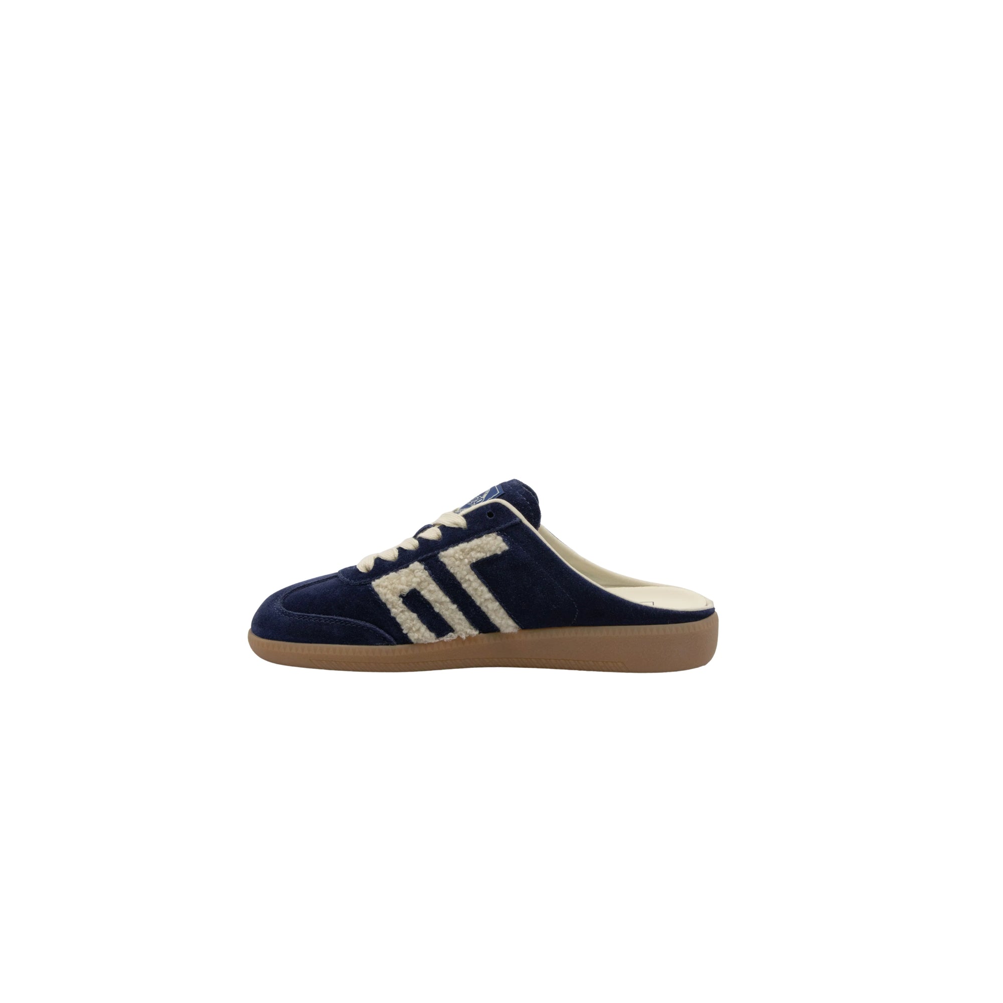EASTER W26 in NAVY TEDDY Backless Sneakers