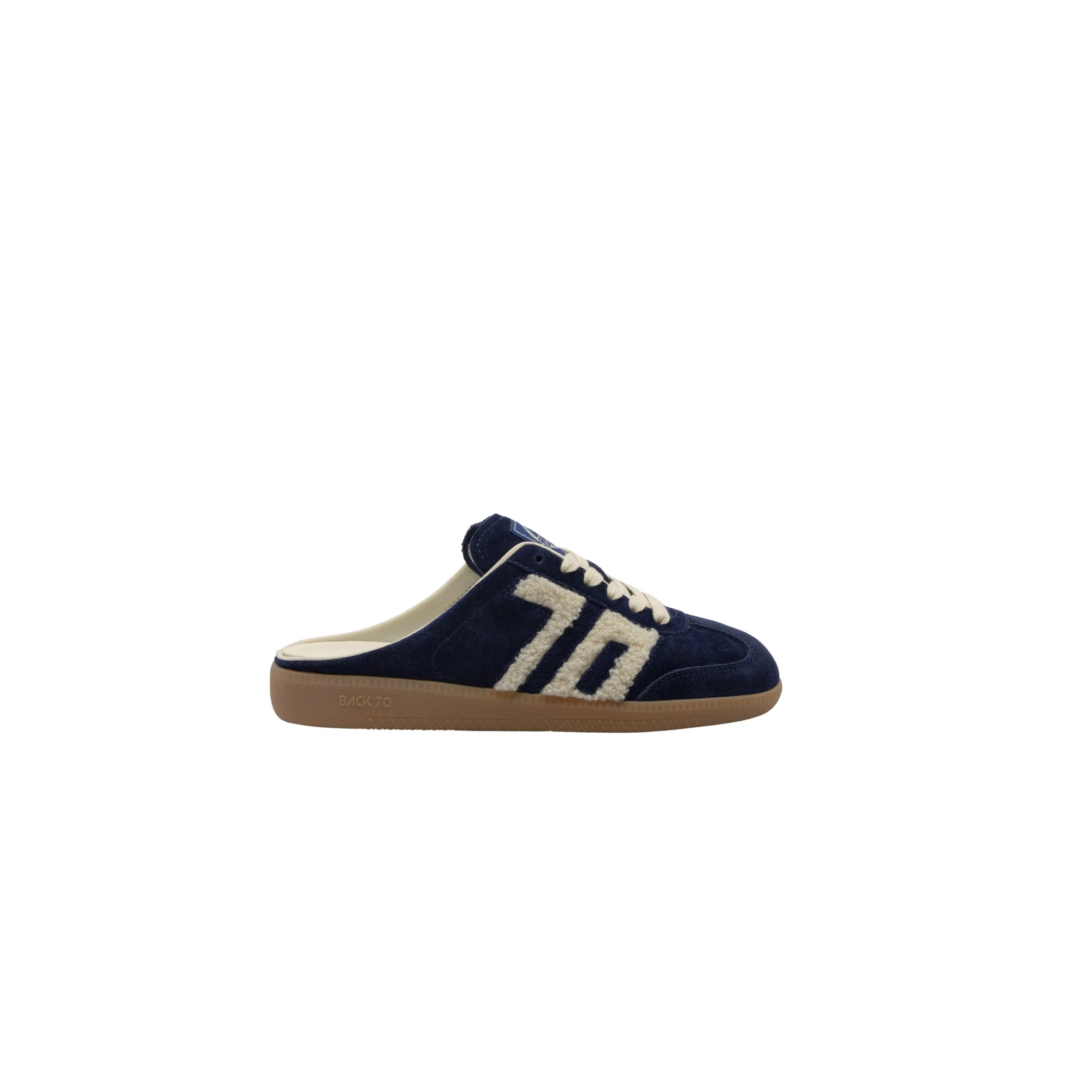 EASTER W26 in NAVY TEDDY Backless Sneakers