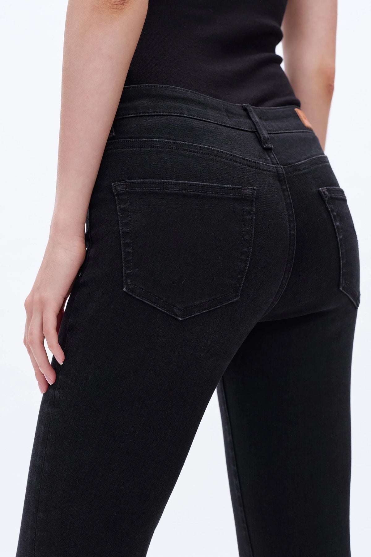 Mid Rise Black Bootcut Denim Jilli Boutique BYF1157