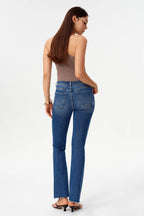 Rhinestone Bootcut Jeans Jilli Boutique Bayeas