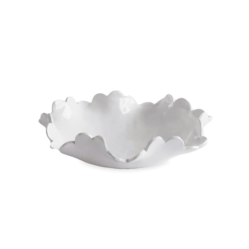 VIDA COLETTE MEDIUM BOWL, WHITE Jilli Boutique Beatrice Ball Atlanta