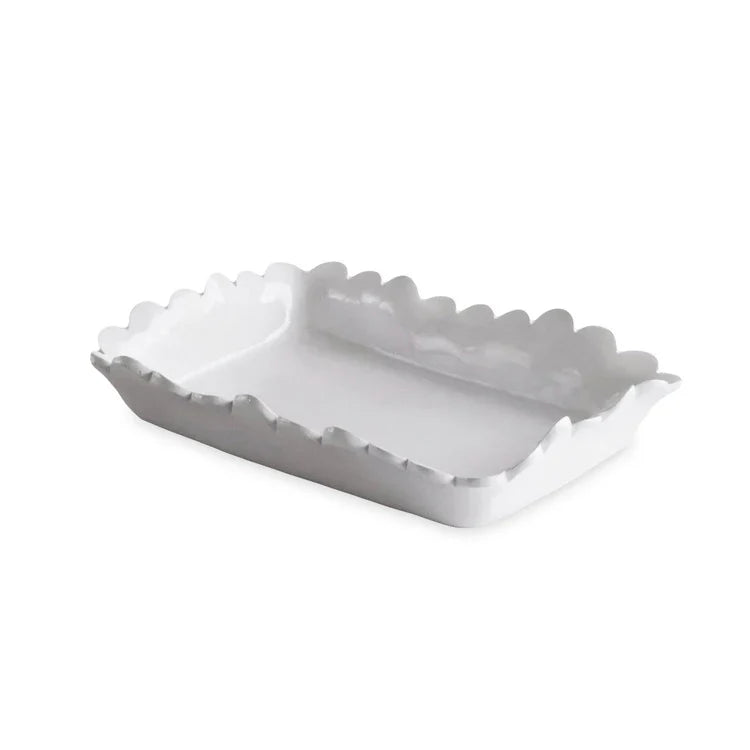 VIDA Colette Guest Towel Holder (White) Jilli Boutique Buckhead