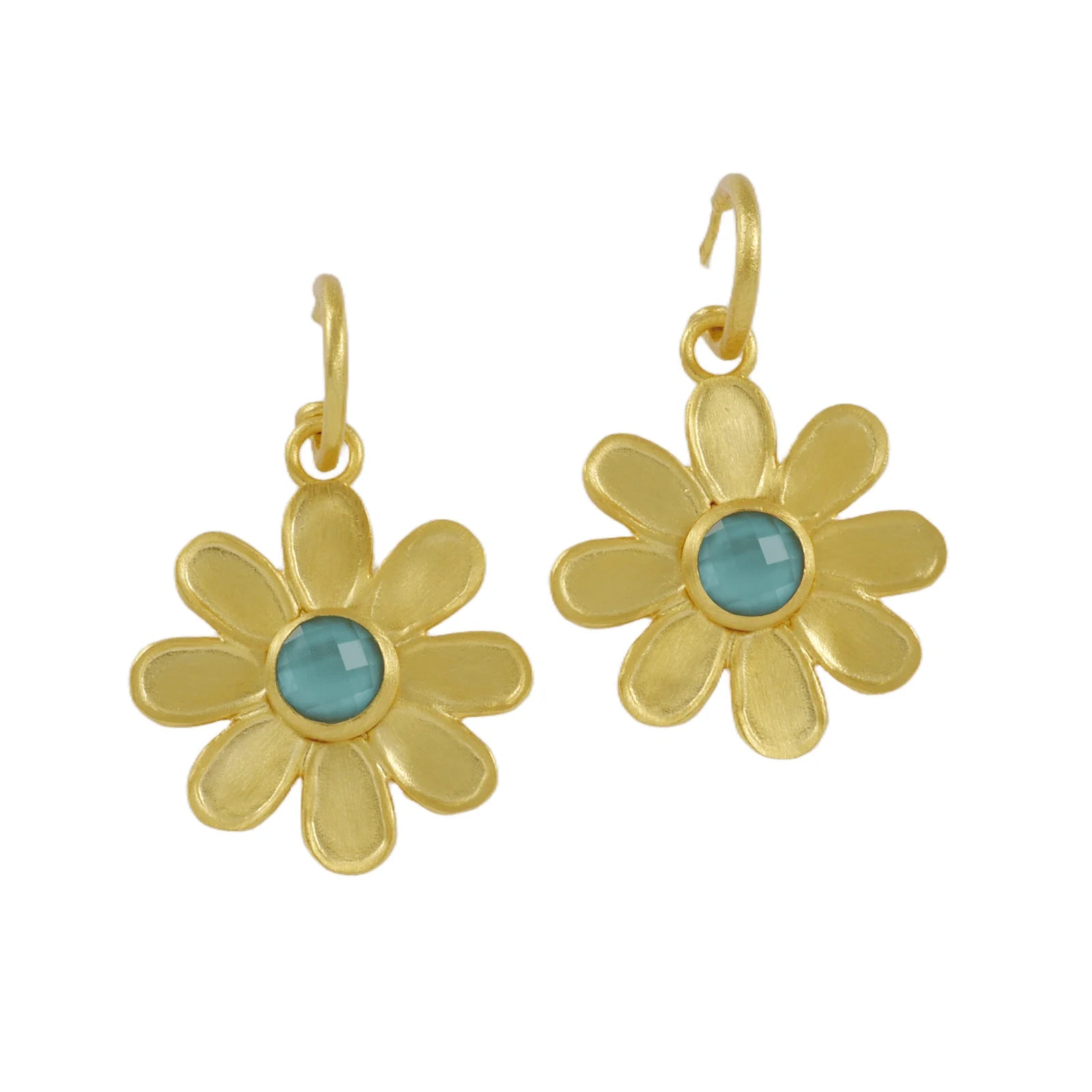 Blume Earrings in Sky Blue