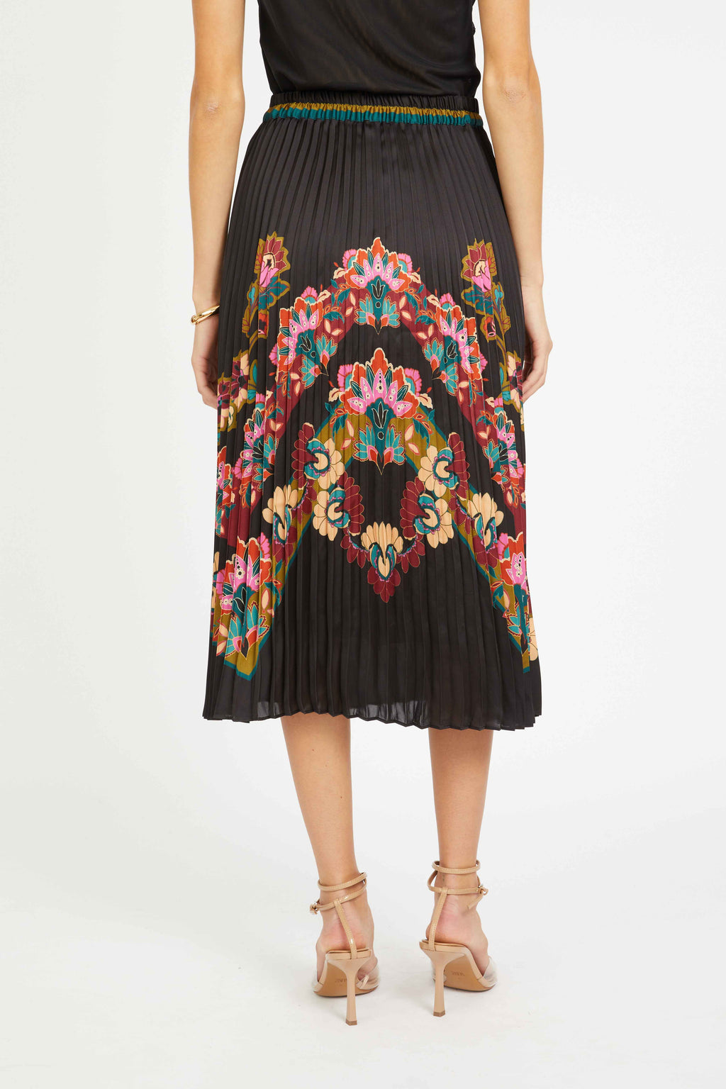 Mia Skirt in Lacquer Bush Lily by Caballero Collection Jilli Boutique SALE