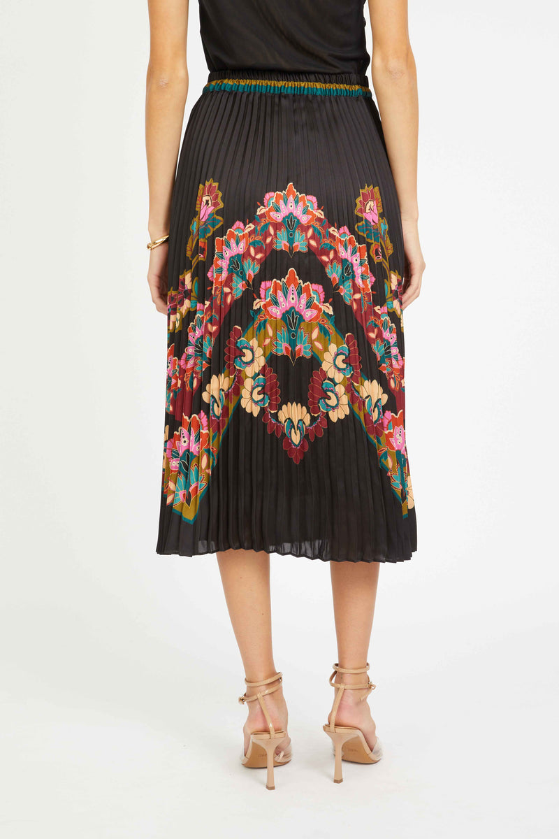 Mia Skirt in Lacquer Bush Lily by Caballero Collection Jilli Boutique SALE