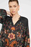 Leopard Peony Top Caballero Jilli Boutique
