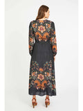 Molly Dress in Leopard Peony