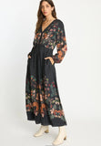 Molly Dress in Leopard Peony