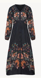 Molly Dress in Leopard Peony