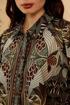 Caballero Collection Jilli Boutique Anissa Top in Vintage Tapestry Buckhead