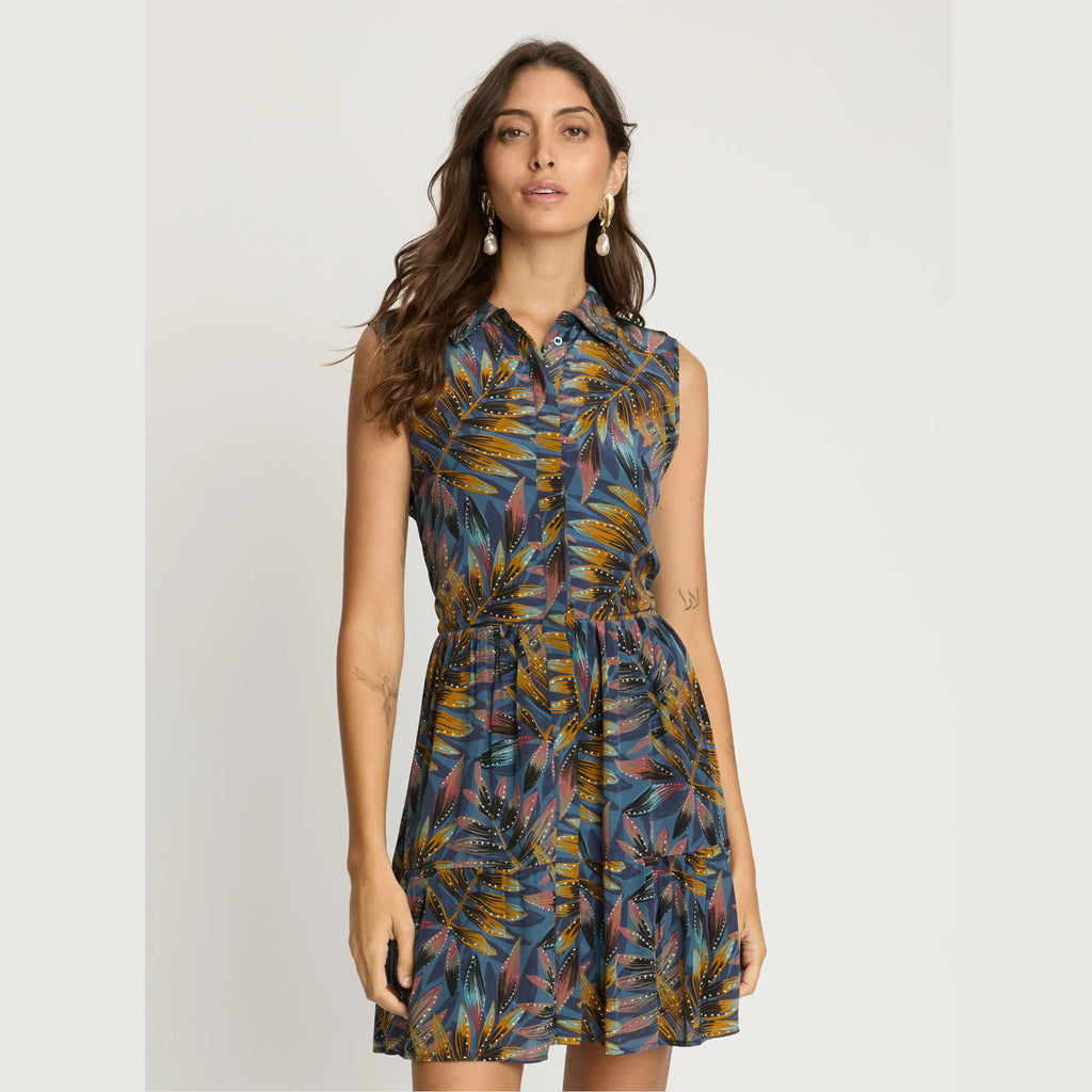 Caballero Collection Prue Dress Jilli Boutique Midight Palm
