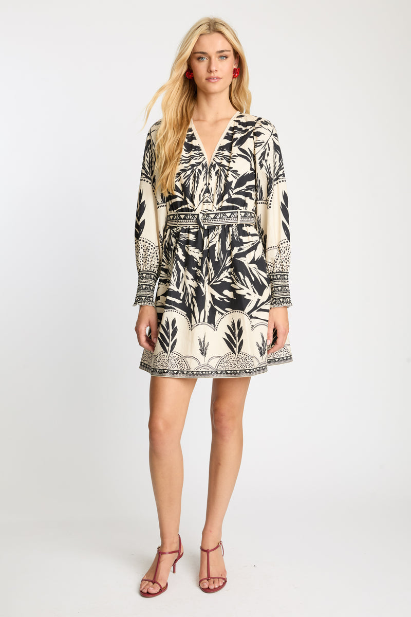 Carly Dress  in Ambergrain Caballero Collection Jilli Boutique