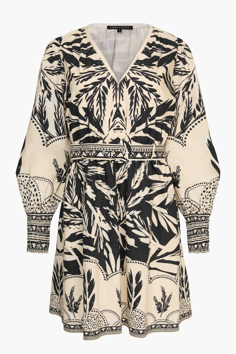 The Carly Dress in Ambergrain 
Jilli Boutique Caballero Collection