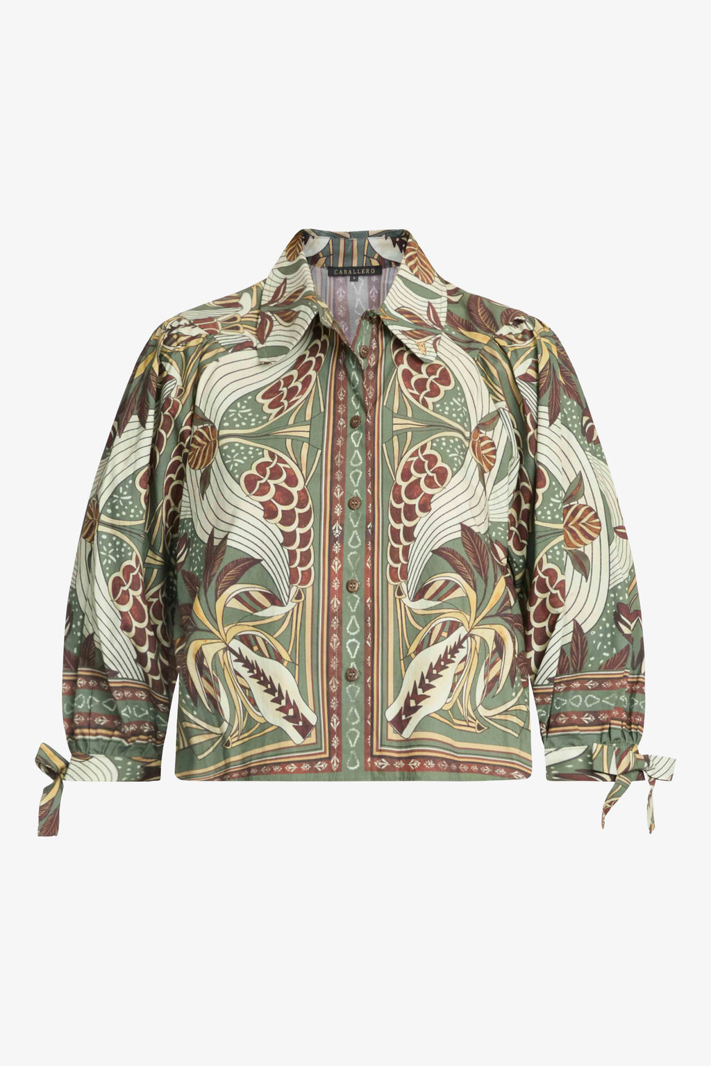 Caballero Collection Jilli Boutique Anissa Top in Vintage Tapestry Dunwoody