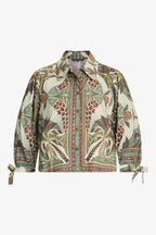 Caballero Collection Jilli Boutique Anissa Top in Vintage Tapestry Dunwoody
